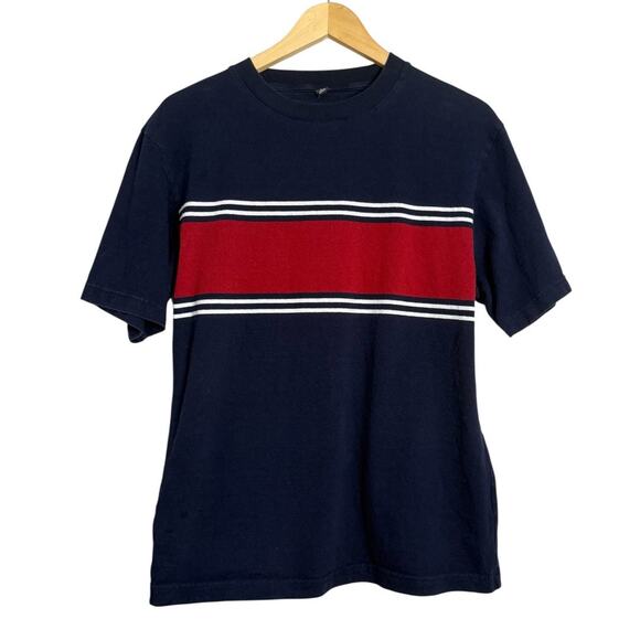 Uniqlo Other - UNIQLO Red, White & Blue Striped Oversized Tee/T-Shirt, Size S